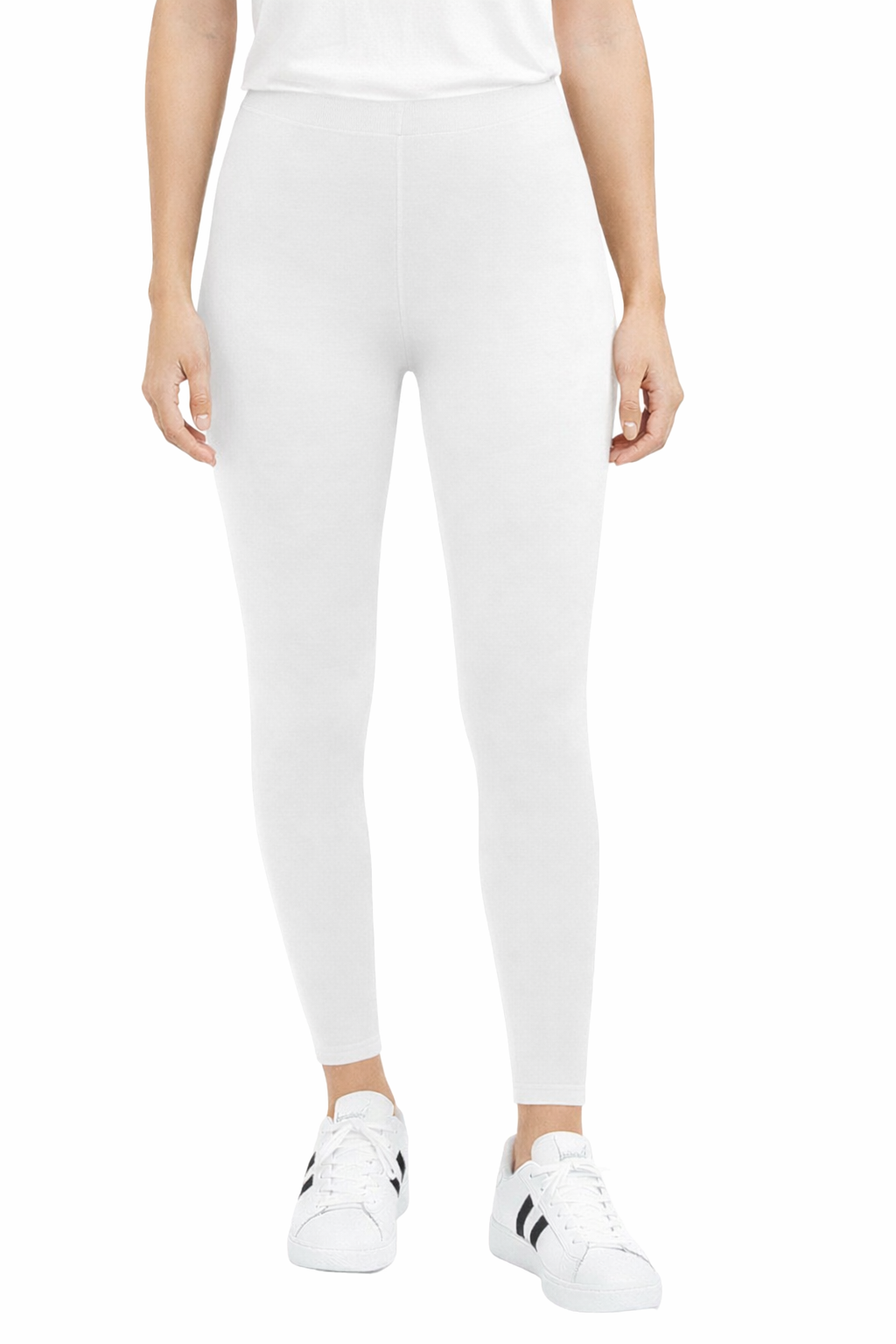 Legginsy sportowe robocze białe