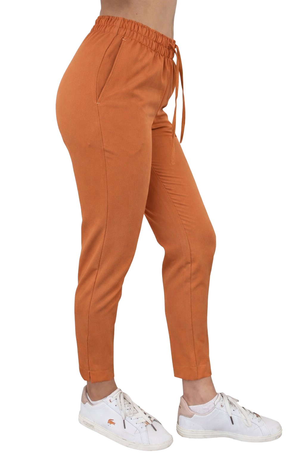 Spodnie medyczne carmelowe basic premium