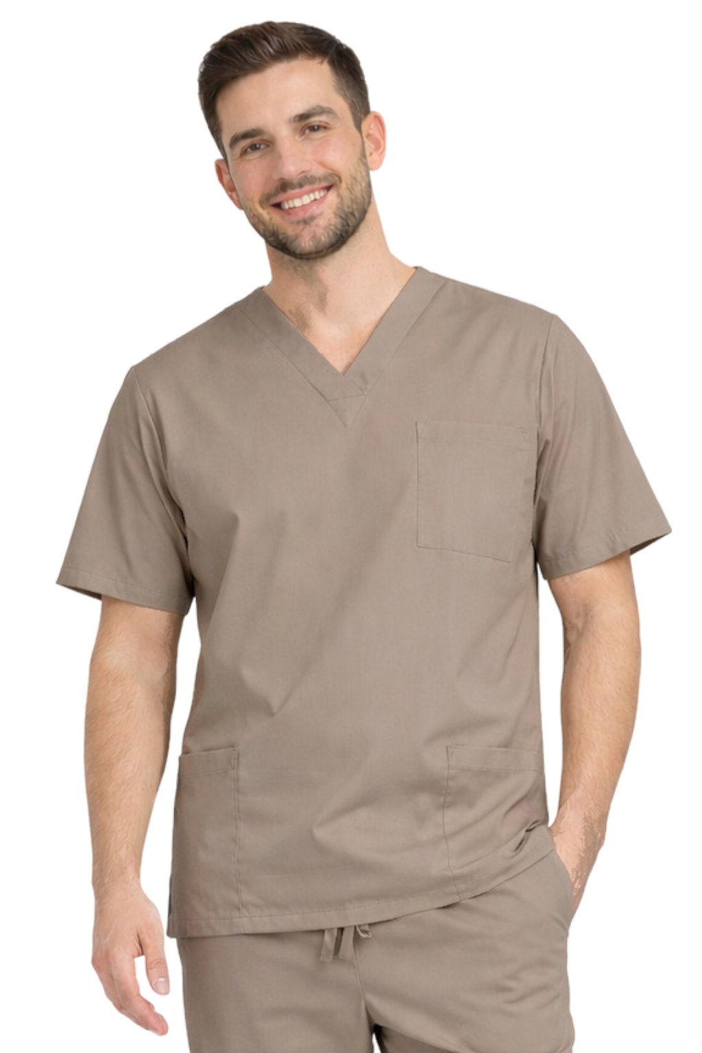Bluza chirurgiczna męska cappucino