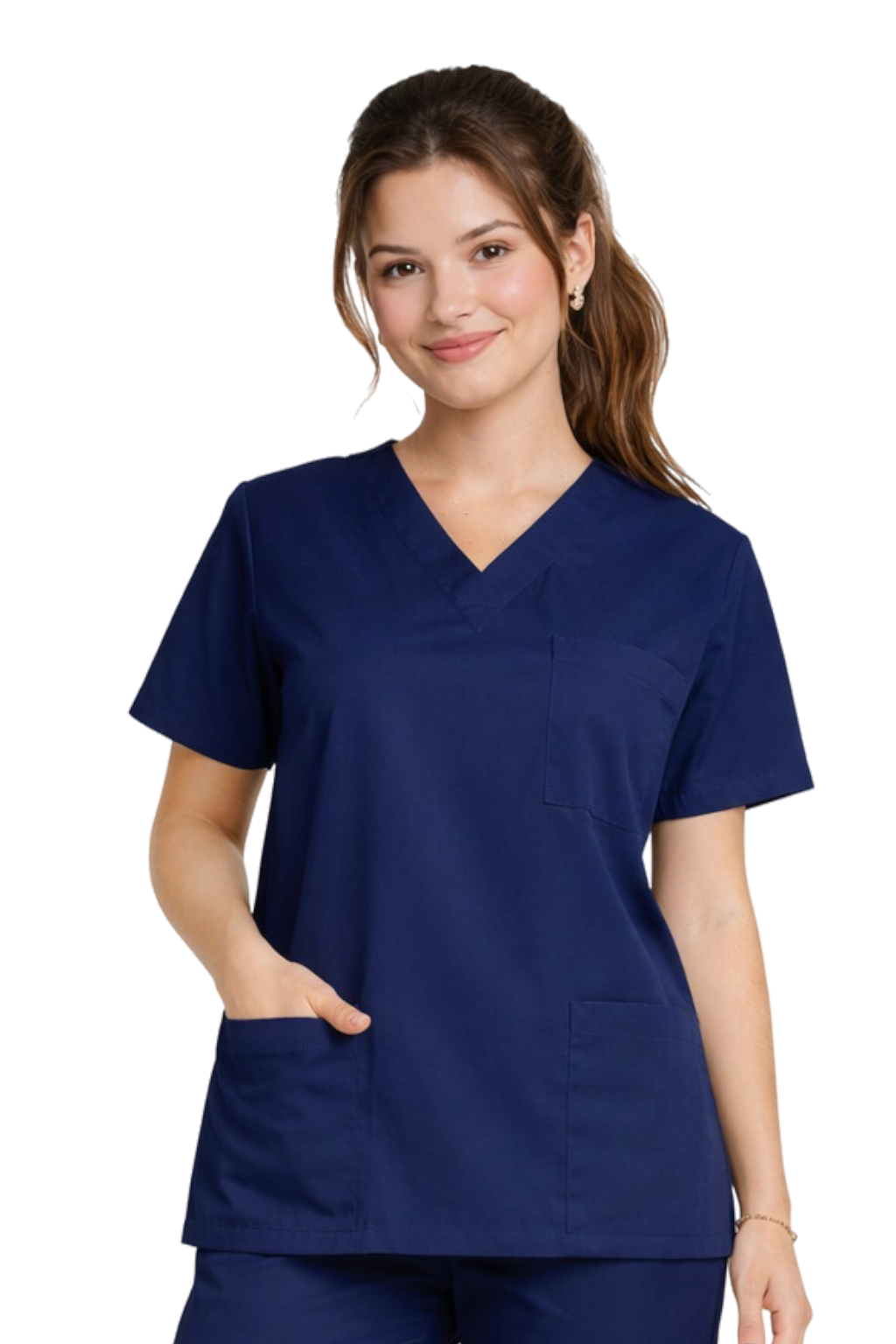 Bluza chirurgiczna granatowa