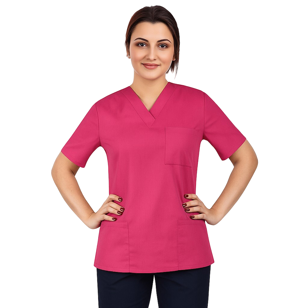 Bluza chirurgiczna amarant