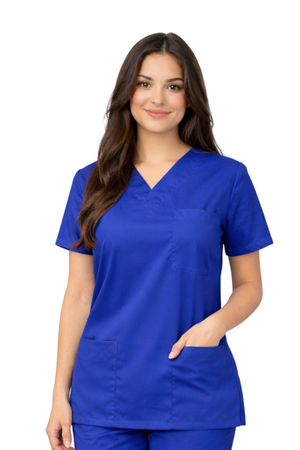 Bluza chirurgiczna stretch chabrowa