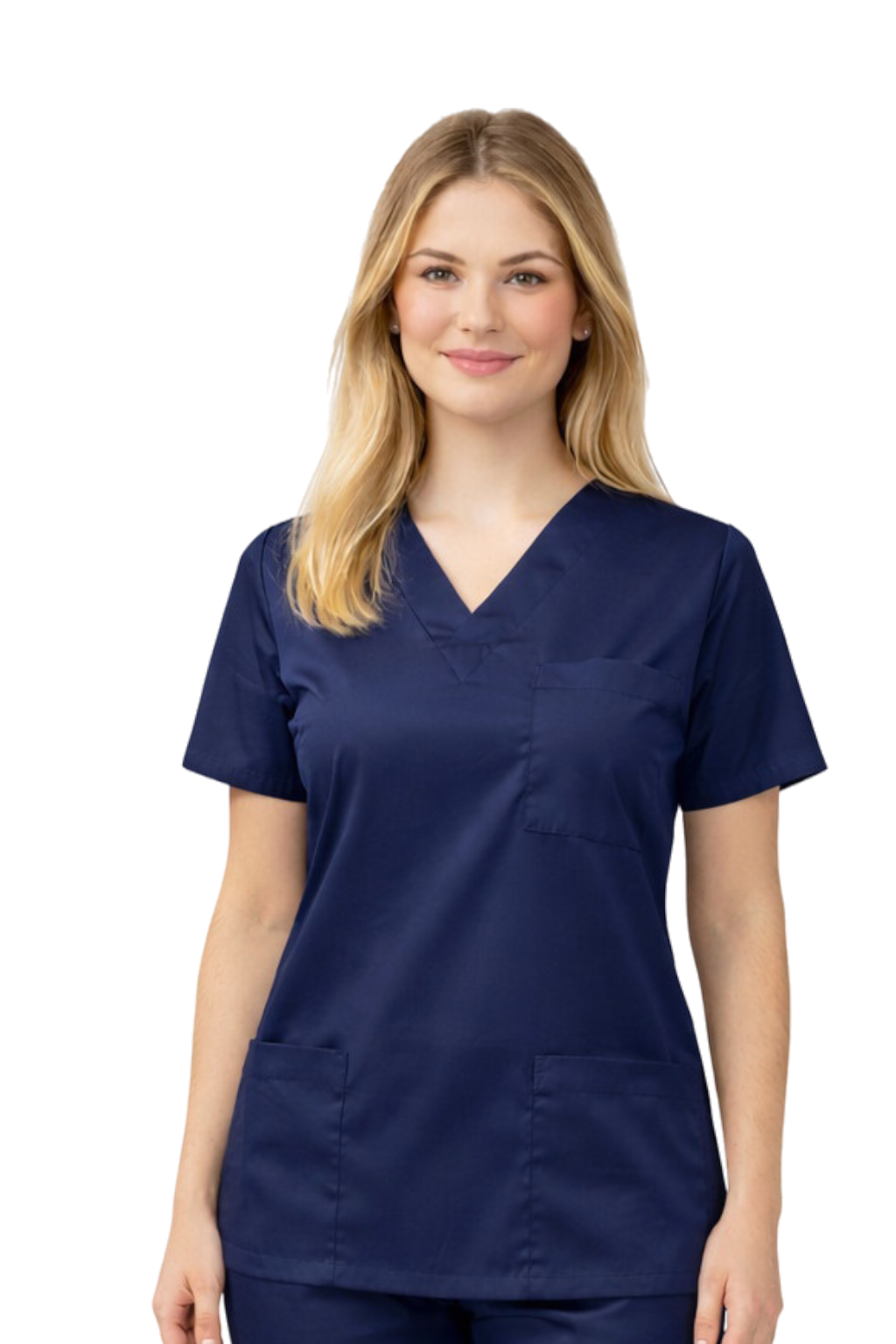 Bluza chirurgiczna stretch granatowa