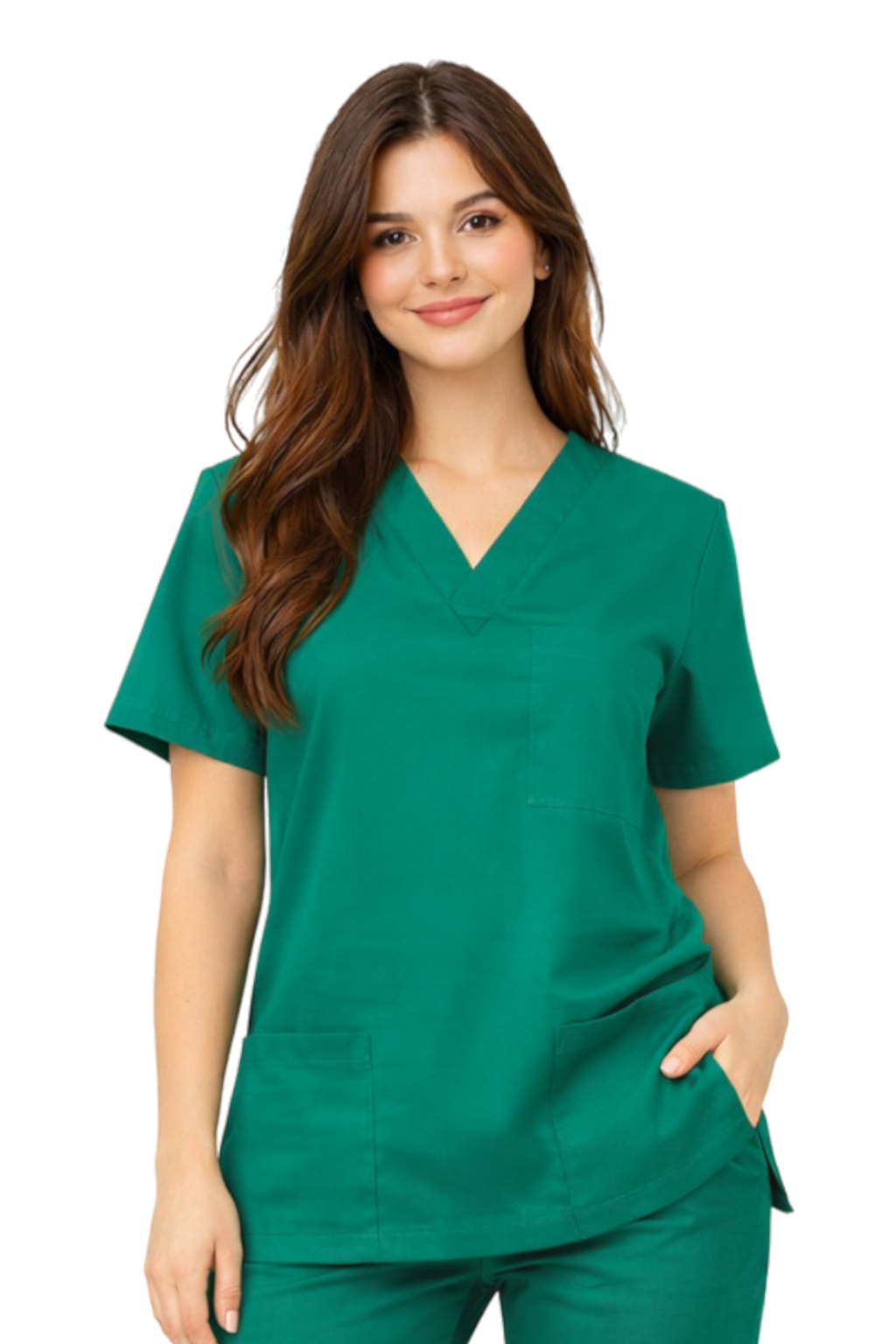 Bluza chirurgiczna bawełna 100% zielona