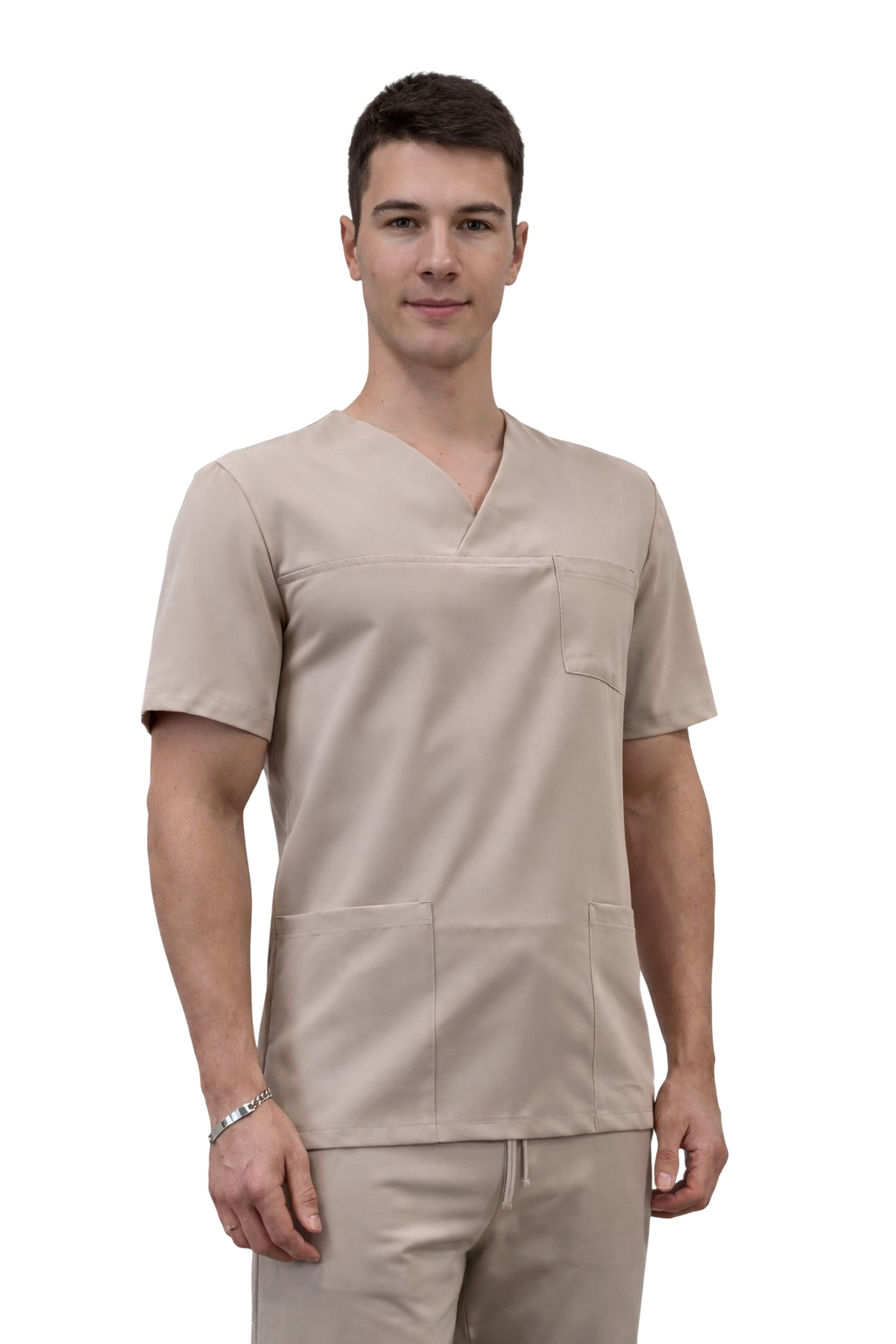 Bluza medyczna kasak beżowa Cheroke Stretch