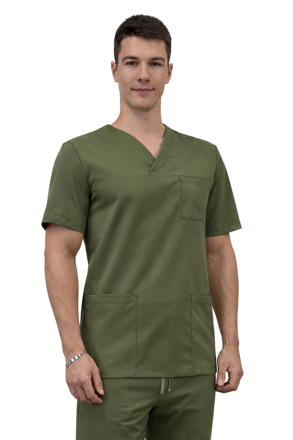 Bluza medyczna kasak oliwka Cheroke Stretch