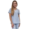 Bluza medyczna niebieska basic premium roz. XL – bluza medyczna – bluza lekarska robocza