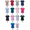 Bluza medyczna chabrowa elastyczna bawełna roz. XXL