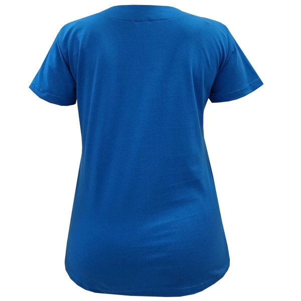 Bluza medyczna chabrowa elastyczna bawełna roz. XXL