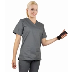 Bluza chirurgiczna stretch szara roz. XS – bluza chirurgiczna – odzież medyczna