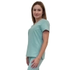 Bluza medyczna miętowa basic premium roz. M