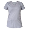 Bluza medyczna szara elastyczna bawełna roz. XS