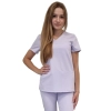 Bluza medyczna wrzosowa basic premium roz. XL – bluza medyczna – bluza lekarska robocza