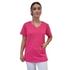 Bluza medyczna amarant elastyczna bawełna roz. 4XL