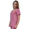 Bluza medyczna brudny róż basic premium roz. M