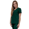 Bluza medyczna zielona butelka basic premium roz. S