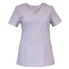 Bluza medyczna wrzosowa casual premium roz. L