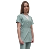 Żakiet kopertowy, tunika mięta basic premium roz. XXL – żakiet lekarski damski – odzież medyczna