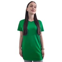 Damska koszulka T-shirt 100% miękka bawełna zielona roz. M – koszulka t-shirt robocza – odzież firmowa