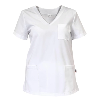 Bluza medyczna biała casual premium roz. M