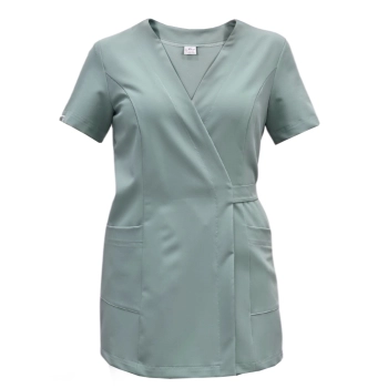 Żakiet kopertowy, tunika mięta basic premium roz. XXL