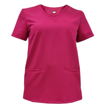 Bluza medyczna amarant basic premium roz. L