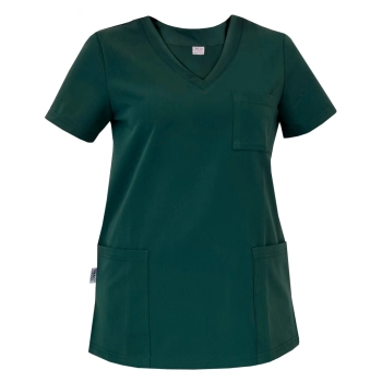 Bluza medyczna zielona butelka casual premium roz. XL