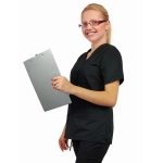 Bluza chirurgiczna stretch czarna roz. XS – bluza chirurgiczna – odzież medyczna