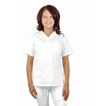 Bluza chirurgiczna stretch biała roz. XL – bluza chirurgiczna – odzież medyczna