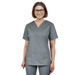 Bluza chirurgiczna szara roz. XL – bluza chirurgiczna – odzież medyczna
