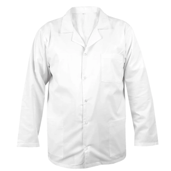 Bluza medyczna męska kołnierz długi rękaw roz. 52 – bluza medyczna – bluza lekarska robocza