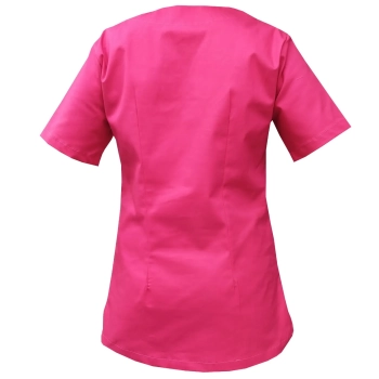 Bluza chirurgiczna stretch amarant roz. S