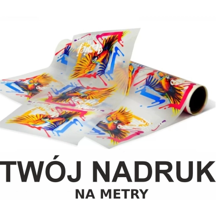 Wydruk DTF metr bieżący na folii szer. 58cm – odzież robocza Modern Company
