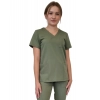 Bluza medyczna oliwkowa casual premium roz. 3XL – bluza medyczna – bluza lekarska robocza