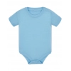 Body niemowlęce z krótkim rękawem jasno niebieskie roz. 68