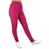 Spodnie medyczne elastyczne różowe Comfort Fit roz. XXL