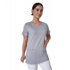 Bluza medyczna szara elastyczna bawełna roz. XL