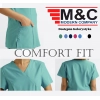 Bluza medyczna elastyczna czarna Comfort Fit roz. M