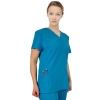 Bluza medyczna elastyczna turkusowa Comfort Fit roz. 3XL