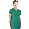 Bluza medyczna elastyczna zielona Comfort Fit roz. XXL