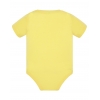 Body niemowlęce z krótkim rękawem żółte roz. 80