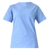 Bluza chirurgiczna bawełna 100% niebieska roz. S