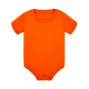 Body niemowlęce z krótkim rękawem pomarańczowe roz. 62