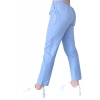 Spodnie medyczne bawełna 100%  niebieskie roz. 3XL