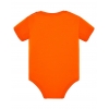 Body niemowlęce z krótkim rękawem pomarańczowe roz. 68