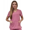 Bluza medyczna brudny róż basic premium roz. XL