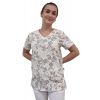 Bluza medyczna W5 elastyczna bawełna roz. L