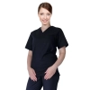 Bluza chirurgiczna bawełna 100% czarna roz. XL