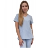 Bluza medyczna niebieska basic premium roz. M