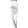Spodnie medyczne elastyczne białe Comfort Fit roz. XL